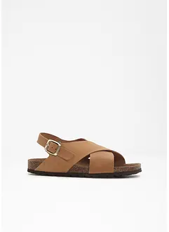 Leren sandalen, bonprix