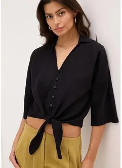 Linnen blouse, bonprix