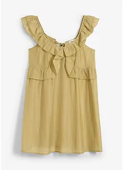 Mini jurk met volants, bonprix