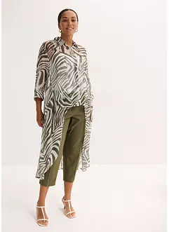 Lange chiffon blouse, bonprix