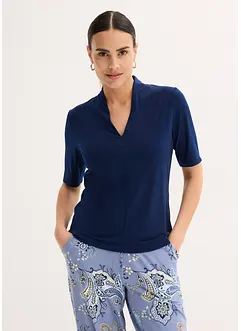 Shirt met een kelkkraag, bonprix