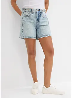 Jeans short mid waist, low stretch, bonprix