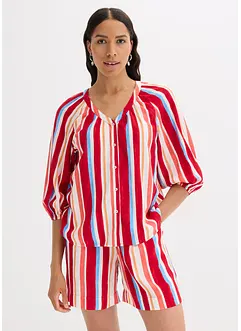 Blouse van gestructureerde viscose, bonprix
