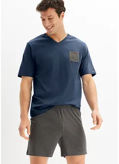 Shortama met katoen (4-dlg. set), bonprix