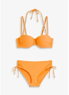 Balconette bikini met extra halter bandje (2-dlg. set), bonprix