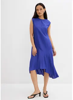 Asymmetrische midi jurk van fijne viscose, bonprix