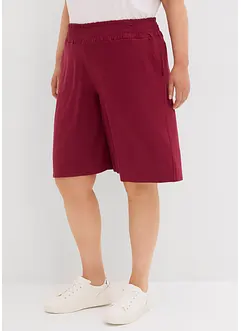 Wijde jersey bermuda in een viscosemix, bonprix