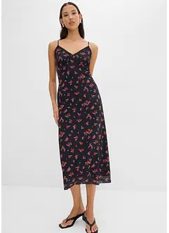 Midi jurk van mesh, bonprix