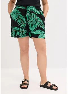 Gedessineerde short van soepele viscose, bonprix