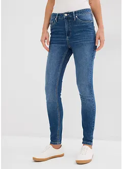 Skinny jeans mid waist, cropped, bonprix
