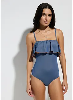 Bandeau badpak in jeanslook, bonprix