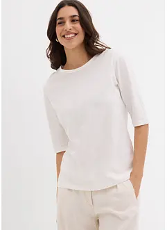 T-shirt van puur katoen (set van 2), bonprix