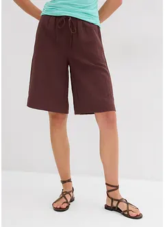 Bermuda van soepele viscose, bonprix