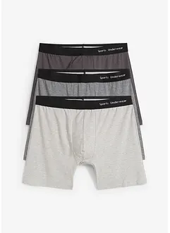 Halflange boxers (set van 3), bonprix
