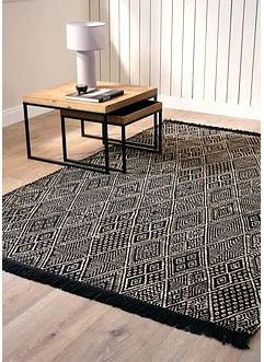 Kelim vloerkleed met franjes, bonprix