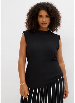 Top van gestructureerde crinkle, bonprix