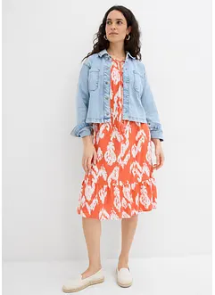 Tuniekjurk van pure viscose, bonprix
