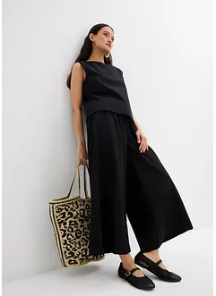 Wijde culotte van puur katoen, bonprix