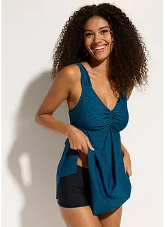 Lange tankini (2-dlg. set) met zigzagzoom, bonprix
