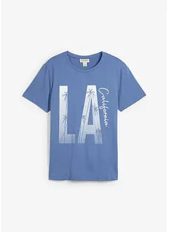 T-shirt van biologisch katoen, slim fit, bonprix