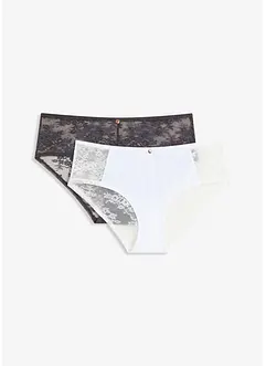 Hipster met kant (set van 2), bonprix