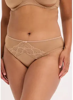 Slip met glanzend effect (set van 2), bonprix