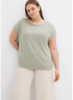 T-shirt van puur biologisch katoen ( set van 2), bonprix