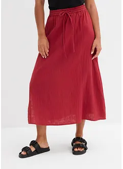 Maxi rok van mousseline, bonprix