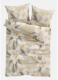 Dekbedovertrek met bloemenprint, bonprix