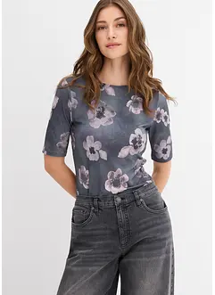 Shirt in een zachte viscosemix, bonprix