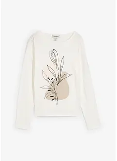 Longsleeve van puur katoen, bonprix