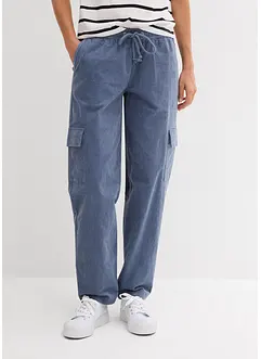 Corduroy broek in barrel-vorm, bonprix