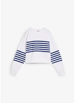 Oversized sweater van puur katoen, bonprix
