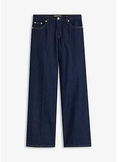 Wide leg jeans mid waist, bonprix