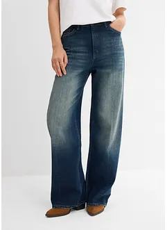Straight jeans, high waist, low stretch, bonprix