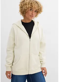 Oversized sweatvest met capuchon, bonprix