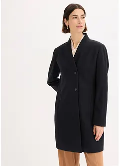 Korte coat in wollen look, bonprix