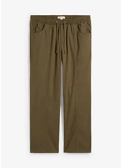 Classic fit instapbroek van licht katoen, straight, bonprix