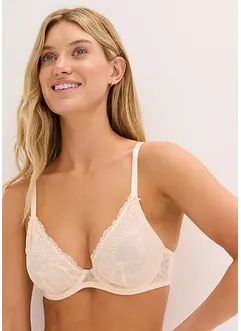 Triangel bh met gebloemd kant, bonprix