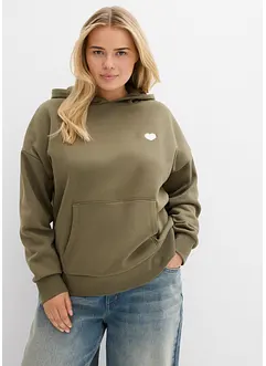 Oversized hoodie van een zachte katoenmix, bonprix