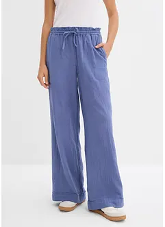 Instapbroek van luchtige mousseline, bonprix
