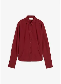 Overhemdblouse met zijde, bonprix