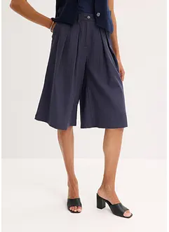 Bermuda met bandplooien, bonprix