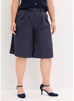 Bermuda met bandplooien, bonprix