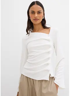 Longsleeve geribd, bonprix