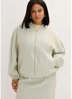 Bomber van glanzend materiaal, bonprix