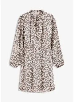 Gedessineerde jurk van chiffon, bonprix