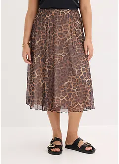 Midirok van zachte mesh, bonprix