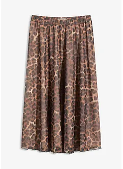 Midirok van zachte mesh, bonprix