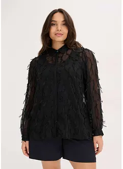 Blouse met franjes, bonprix